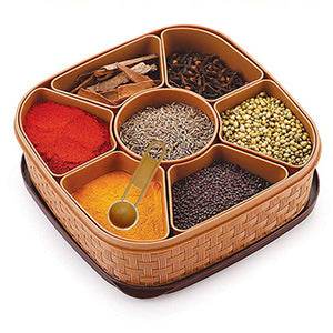 Masala Rangoli Box Dabba for keeping Spices - dailyneed.life
