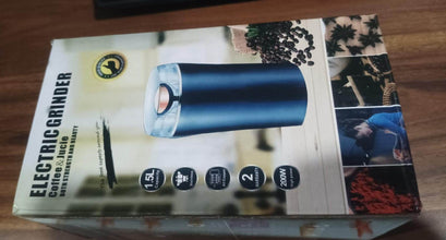 Mini Mixer, Small Blander, powerful Mini Grinder, Electric Coffee Bean Grinder Machine Portable Grinder for Home and Office 1.5L Capacity, 200w (2 Blade Grinder) - dailyneed.life