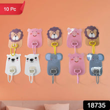 Wall Mounted Cartoon Hooks Self Adhesive Hooks (10 Pcs Set) - dailyneed.life