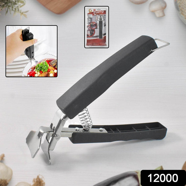Anti Heat Bowl clamp Holder Stainless Steel Dish Tray Clip Kitchen Accessories Scald Plate Take Bowl Dish Pot Holder Carrier Clamp Clip Handle - dailyneed.life