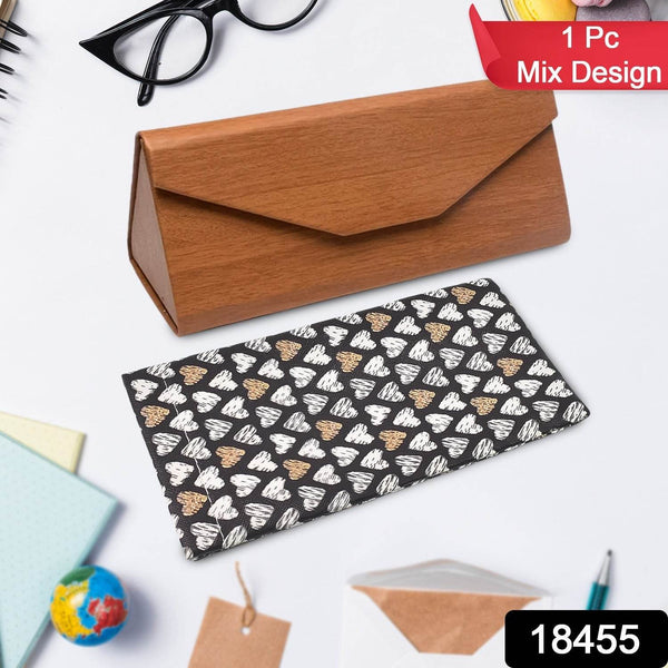 Decorative Glasses Case Eyeglasses Holder Storage Box (1 Pc / Mix color & Design) - dailyneed.life