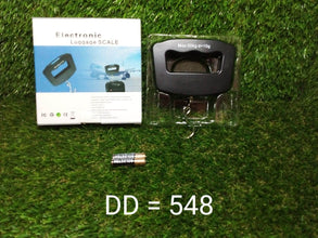 Black Digital Portable Luggage Scale with LCD Backlight (50 kg) - dailyneed.life