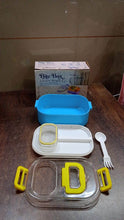 Durable Plastic Lunch box for Kids With 2 in 1 Spoon, Fork (1 Pc) - dailyneed.life