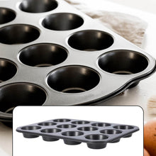 Nonstick Aluminium Muffin Tray Cupcake Pan Tray (12 Cup Cavities) - dailyneed.life