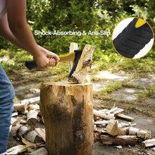 Fiberglas's Body Rubberised Handle Wood Cutting Axe - dailyneed.life
