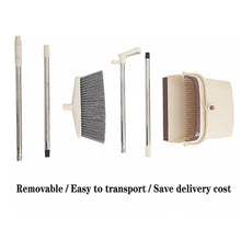 Handle Dustpan and Brush for Sweeping & Cleaning Dust Pan and Broom Handled, Supdi - dailyneed.life