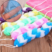 Hanging Bath Shower Long Loofah Sponge Pouf Body Scrubber (pack of 6) - dailyneed.life