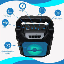 Wireless Bluetooth Portable Boom Box Subwoofer Support Mic Input Outdoor Speaker 5 W Bluetooth Speaker - dailyneed.life