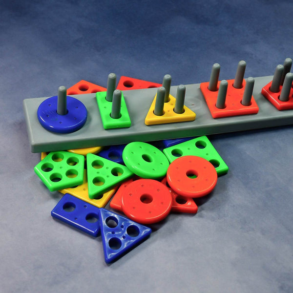 Geometric Brick - 5 Angle Matching Column Blocks for Kids - Preschool Educational Learning Toys. - dailyneed.life