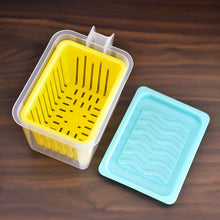 Fridge Storage Containers with Handle Plastic Storage Container for Kitchen(4 Pcs Set) - dailyneed.life