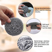 Stainless Steel Scrubber / Scourer (pack of 6pc) - dailyneed.life