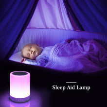 Wireless Night Light LED Touch Lamp Speaker Bluetooth speaker - dailyneed.life
