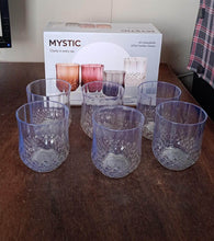 Heavy unbreakable Stylish look fully Transparent Glasses Set 250 ml (6pcs) - dailyneed.life