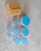 Air Tight Plastic Transparent Container Set (10000ml, 7000ml, 5000ml, 3000ml, 2000ml, 1000ml, 750ml, 500ml) - dailyneed.life
