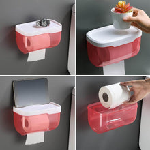 2-in-1 Bathroom Tissue Dispenser & Phone Holder (Self-Adhesive, Waterproof) - dailyneed.life