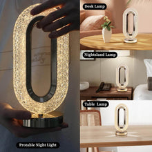Touch Control Crystal Table Desk Lamp, 3-Way Dimmable Light, USB Rechargeable Crystal Diamond Table Lamp, Exquisite Night Stand Light Lamp Beside Lamp for Bedroom Living Room, Decorative Desk Lamp, Diwali - dailyneed.life