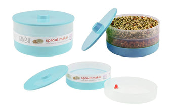 Ganesh Sprout Maker Bean Bowl (1800 Ml) - dailyneed.life