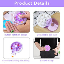 Cute 7-Day Pill Box Dispenser – Portable 7-Grid Medicine Organizer (1 Pc) - dailyneed.life