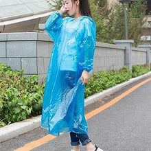 Portable Adult Rain Coat, Raincoat Waterproof Button Cardigan Portable Raincoat Adult Outdoor Traveling Plastic Material Raincoat/Rain wear/Rain Suit for Outdoor Accessory (1pc) - dailyneed.life