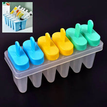 Ice Candy Maker Upgrade sicle Molds Sets 6 Ice Makers Reusable Ice Lolly Cream Mold Home-Made sicles Mould with Stick - dailyneed.life