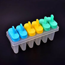 Ice Candy Maker Upgrade sicle Molds Sets 6 Ice Makers Reusable Ice Lolly Cream Mold Home-Made sicles Mould with Stick - dailyneed.life