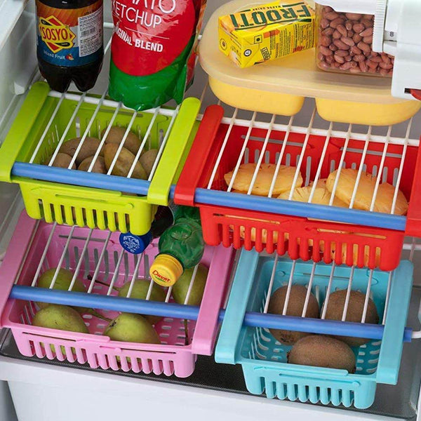 Virgin Freeze Storage Unbreakable Adjustable basket with Extra Storage - dailyneed.life