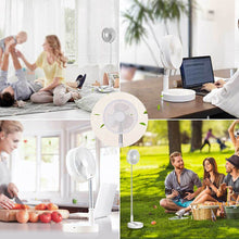 TELESCOPIC ELECTRIC DESKTOP FAN, HEIGHT ADJUSTABLE, FOLDABLE & PORTABLE FOR TRAVEL/CARRY | SILENT TABLE TOP PERSONAL FAN FOR BEDSIDE, OFFICE TABLE (Battery Not Include) - dailyneed.life