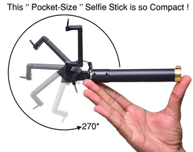 Selfie Sticks Box with Aux Wire for All Smart Phones - dailyneed.life