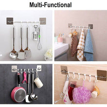 Plastic Sticker Self Adhesive Multipurpose Hanger Hooks - dailyneed.life