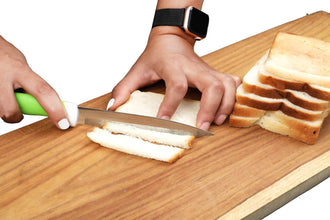 Stainless Steel Knife & Peeler Set with Stand - 6 Pcs - dailyneed.life