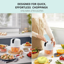 Wireless USB Rechargeable Mini Electric Garlic Machine / Chopper 3 Blades (250Ml) - dailyneed.life