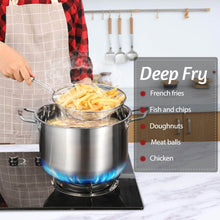 Round Stainless Steel Deep Fry / Mesh Strainer - dailyneed.life