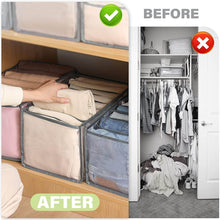 7 Grid Clothes Organizer for Wardrobe Storage - dailyneed.life