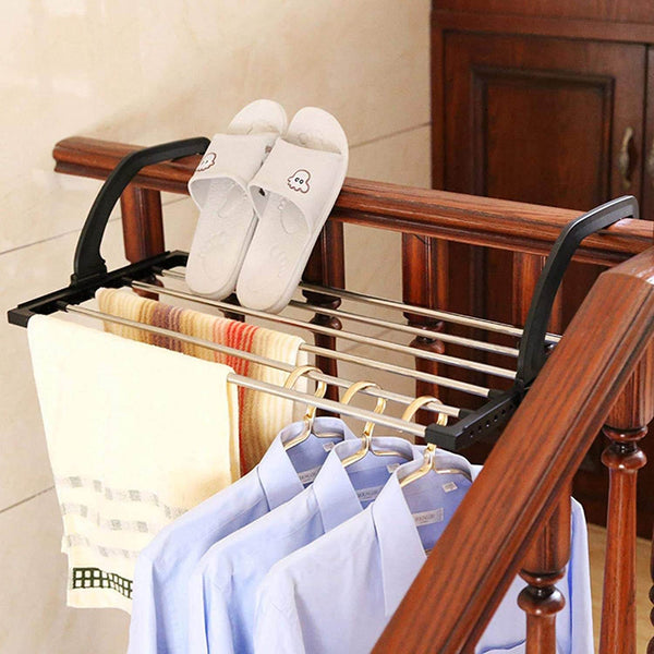 Adjustable Folding Clothes Drying Racks Hanger Shelf - dailyneed.life