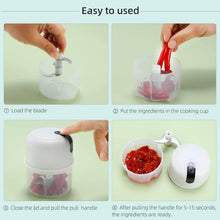 Wireless USB Rechargeable Mini Electric Garlic Machine / Chopper 3 Blades (250Ml) - dailyneed.life