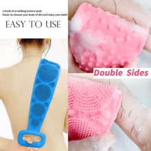 Eco-Friendly Silicone Shower Brush & Back Scrubber Towel - dailyneed.life