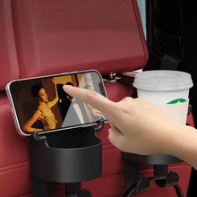 Car Headrest Backseat Organizer, 3 in 1 Automotive Cell Phone Drink cupholder Adapter with Headrest Hooks for Kids and Adults, Multifunctional Storage for Car Travel Accessories - dailyneed.life
