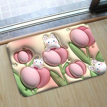 Stone Bath Mat Non Slip Anti Mould 3D Absorbent Bath Mats for Bathroom Stone Bath Mat Quick Dry Shower Mat (60X39CM) - dailyneed.life