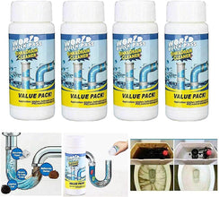 Powerful Sink and Drain Cleaner, Portable Powder Cleaning Tool Super Clog Remover Chemical Powder Agent for Kitchen Toilet Pipe Dredging (110 Gm) - dailyneed.life