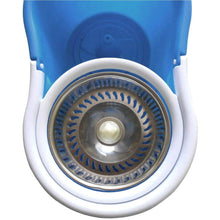 Heavy Duty Microfiber Spin Mop with Plastic Bucket & Rotating Steel Pole Head - dailyneed.life