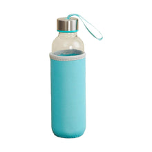Glass Water Bottle (500 ml) With Cover - dailyneed.life