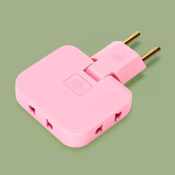 Wireless 3 in 1 Foldable Wall Plug Adapter / Socket / Converter (1 Pc) - dailyneed.life