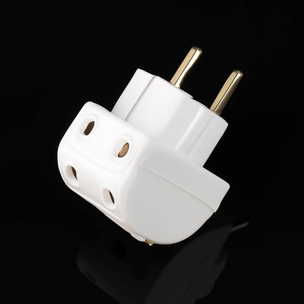 5-Way 2 Pin Multi-Plug Socket / Converter (1 Pc) - dailyneed.life