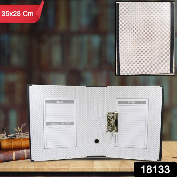 Button Clip Box File Paper Holder Organizer, School Office Home For Documents (35×28 Cm / 1 Pc / MOQ :- 4 pc - dailyneed.life