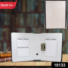 Button Clip Box File Paper Holder Organizer, School Office Home For Documents (35×28 Cm / 1 Pc / MOQ :- 4 pc - dailyneed.life