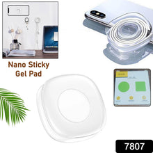 Multi Purpose Square Super Gel Pads for Holding Mobile & Spiral Cable Protector (1 Pc) - dailyneed.life