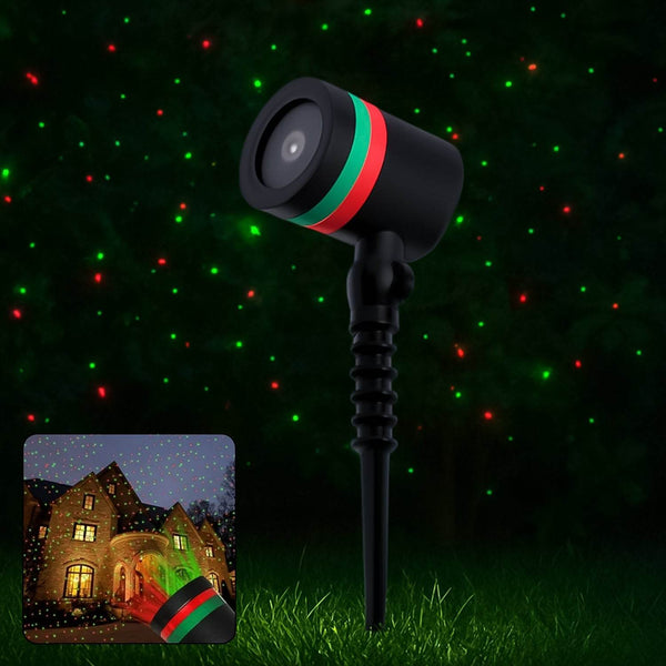 Star Fairy Motion Laser Projector – Multicolor Decorative Light for Indoor & Outdoor Festivities (No Remote) - dailyneed.life