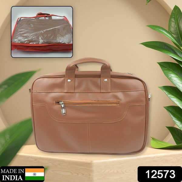 Multipurpose Bag, Shoulder Side Bag Office Laptop Faux Leather Executive Formal Laptop & MacBook Messenger / Office / Travel / Business / Shoulder / Hand / Sling Bag for Men Women with Multiple compartments - dailyneed.life