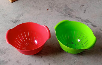 Plastic Fruits Vegetable Noodles Pasta Washing Bowl & Strainer - dailyneed.life