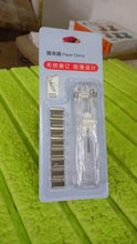 Portable Paper Clamp With 8 Pcs Clip Dispenser Handheld Paper Fast Clam (1 Set) - dailyneed.life